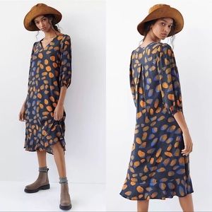 Anthropologie Porridge spotted dress